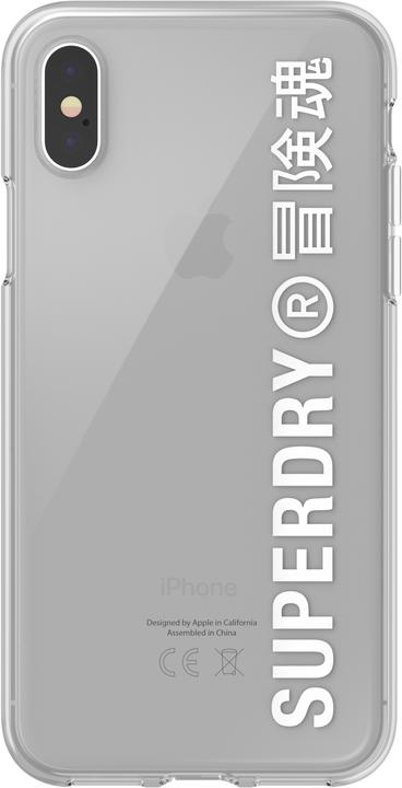 Immagine prodotto Superdry Custodia a scatto Clear (Apple iPhone X)