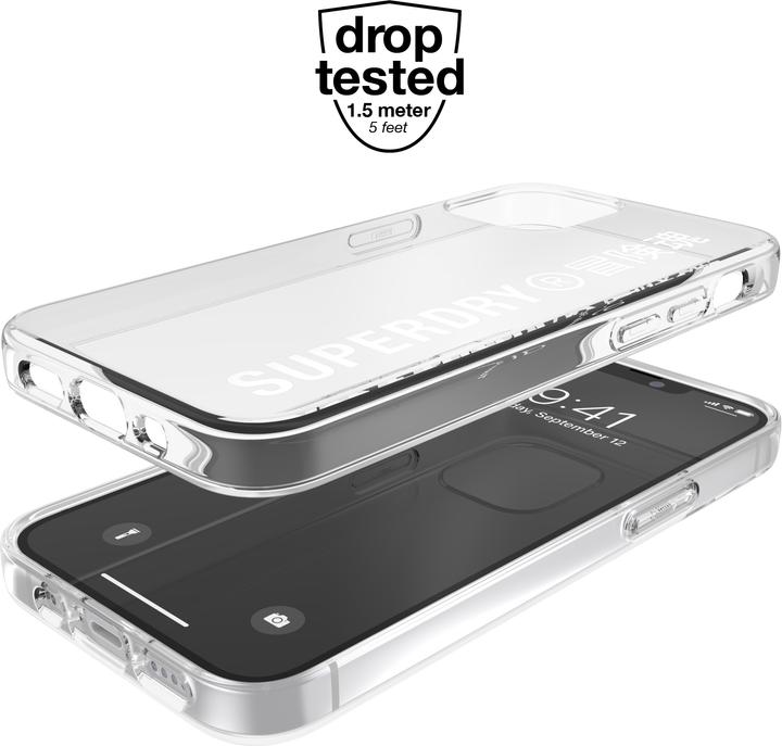Actual product image Superdry Snap Case Clear (Apple iPhone 12 mini)