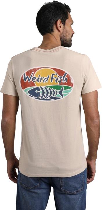 Actual product image Weird Fish Mens Land And Sea Graphic Back Print T-Shirt (S)