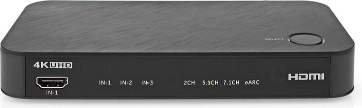 Immagine prodotto Nedis Convertitore audio digitale | 2 vie | Connessioni - Ingresso: Alimentazione DC / 3x Ingresso HDMI™ (0.06 m, Ottico)