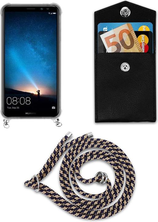 Produktbild Cadorabo TPU Handy Kette SILBER Cover