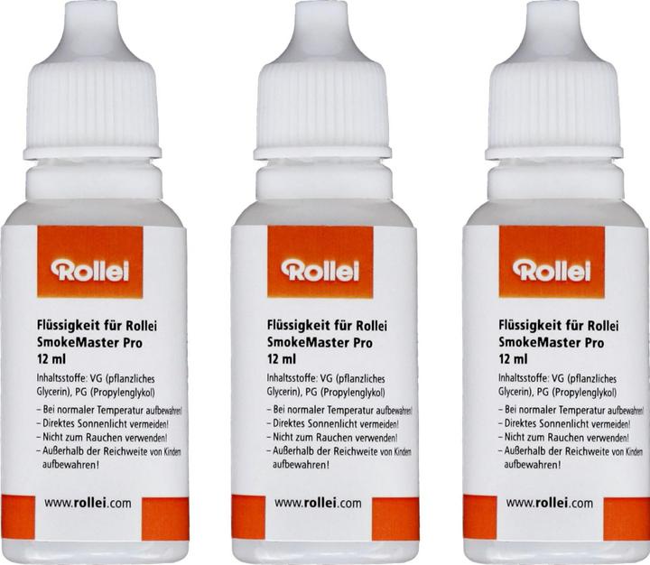 Actual product image Rollei Smoke liquid set of 3 (3 x)