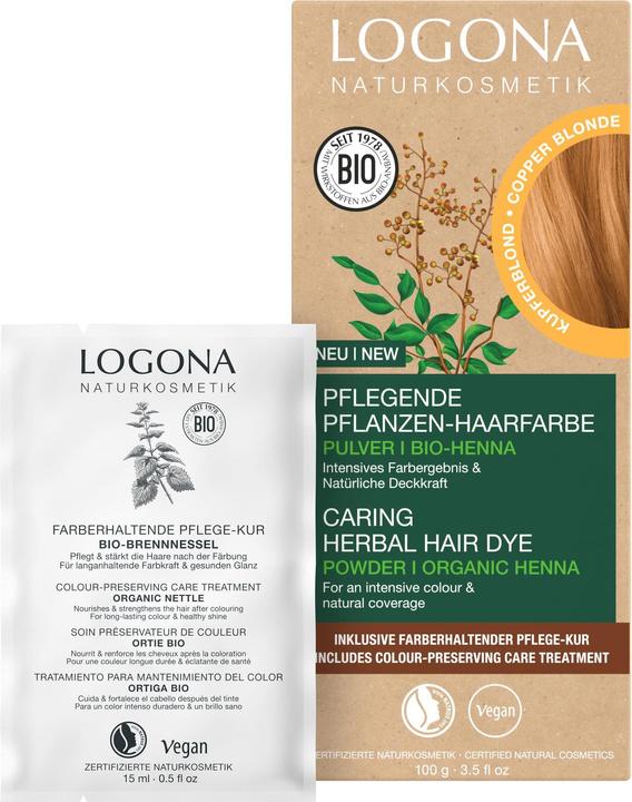 Produktbild Logona Pflanzenhaarfarbe Pulver (020)
