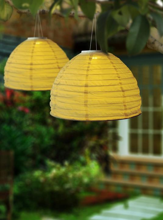 Produktbild Globo Solarleuchte weiss 11xLED (8 lm, IP44)