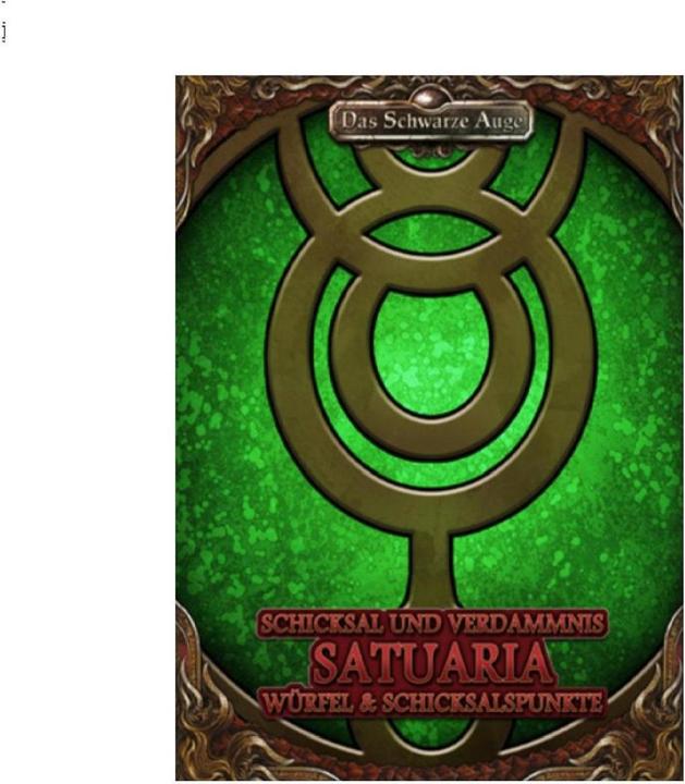 Image du produit DSA5 - Destin et damnation - Divinité Satuaria (Allemand)