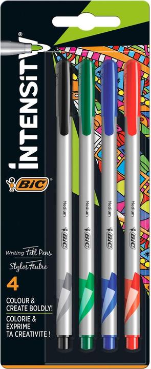 Produktbild Bic Intensity Fineliners Medium (4 x)