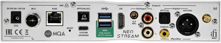 Actual product image iFi Audio NEO Stream (Network Audio Player, D/A converter)
