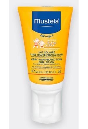 Produktbild Mustela Sonnenmilch (Sonnenmilch, SPF 50+, 40 ml, 60 g)