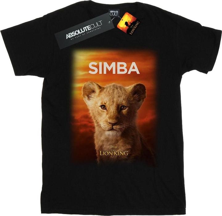 Immagine prodotto Disney The Lion King Movie Baby Simba Poster Maglietta Ampia Donna (3XL)