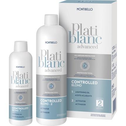 Produktbild Montibello Plat Adv Controlled Blond 200ml + 400ml