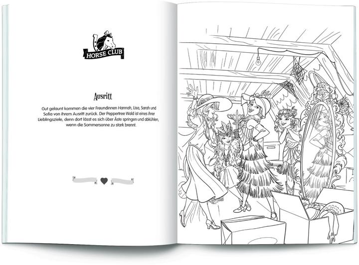 Actual product image Schleich Horse Club - My Poster Colouring Fun