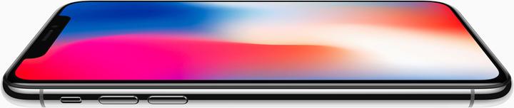 Actual product image Apple iPhone X (64 GB, Silver, 5.80", 12 Mpx, Single SIM, A / Like new)