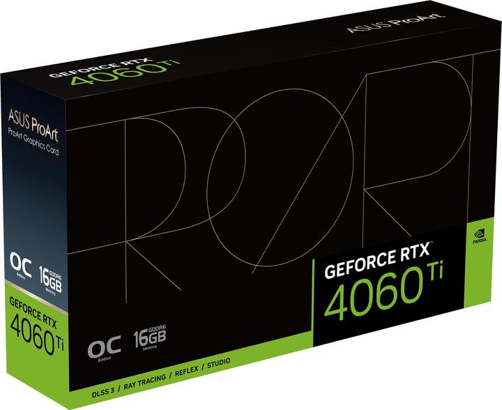Actual product image ASUS ProArt RTX 4060 TI 16GB OC Edition (16 GB)