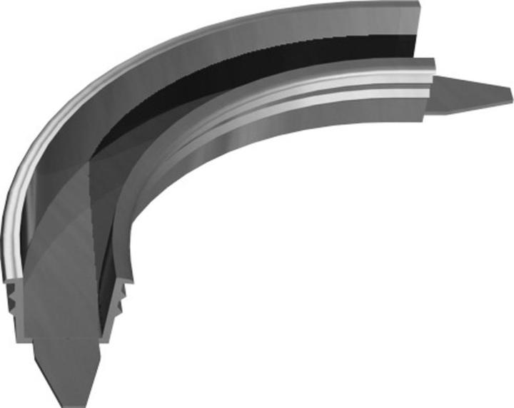 Rehau Curved guide 90° CLASSIC (1 pcs.)