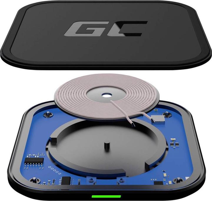 Actual product image GreenCell Induction charger qi AirJuice 15W (15 W)
