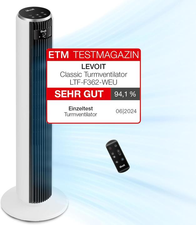 Immagine prodotto Levoit Turmventilator (20 dB)