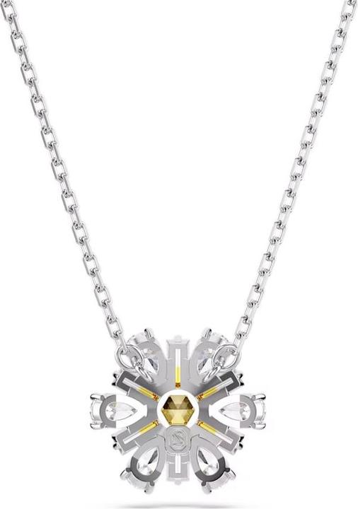 Immagine prodotto Swarovski Collana Idyllia fiore giallo (Metallo Swarovski, 38 cm)