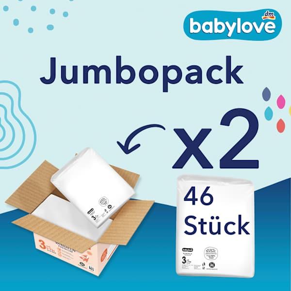 Image du produit dm babylove Premium (Taille 3, Pack mensuel, 92 pièce(s))