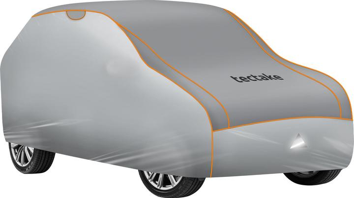 tectake Hagelschutz-Autoplane wasserdicht atmungsaktiv