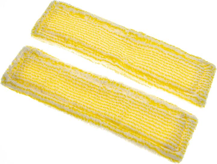 Actual product image AccuCell 2x Mikrofaser-Wischbezug wie 2.633-130.0 für Kärcher WV 5 Plus u.a.