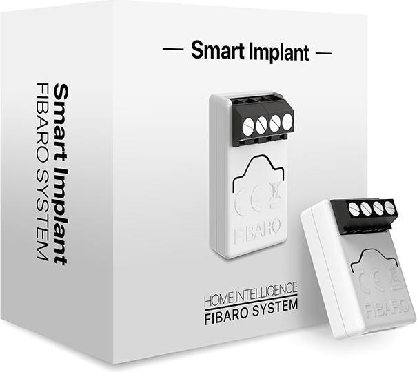 Actual product image Fibaro Smart Implant, with switching outputs (Switch actuator)