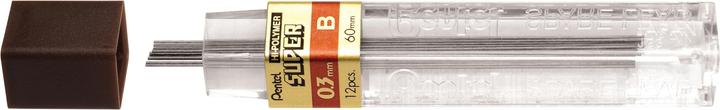 Pentel Super (Mine di ricambio, Grigio, 0.30 mm)