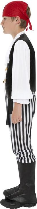 Immagine prodotto Smiffys Pirata in bianco e nero (98, 104, 110)