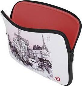 Image du produit Be.ez Housse pour MacBook Pro 15" LA Edition robe 'I LOV PARIS' avec fermeture éclair (15")