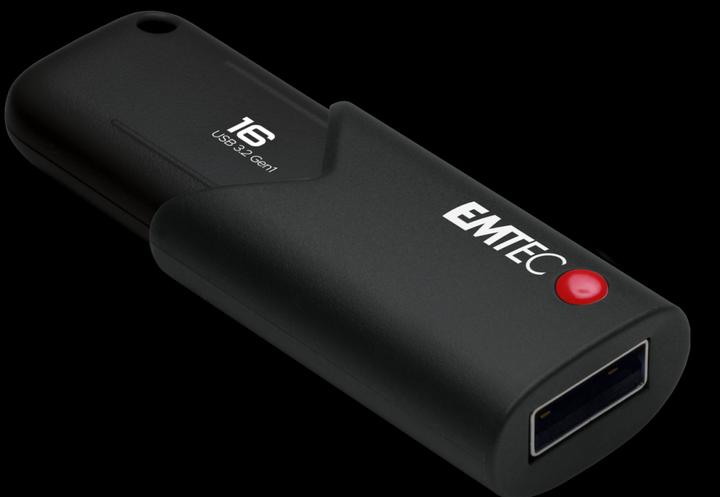 Actual product image Emtec B120 Click Secure (16 GB, USB 3.2, USB-A)
