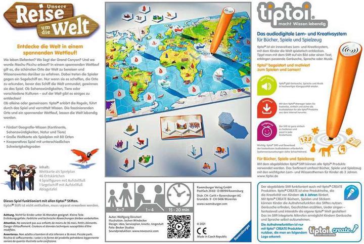 Produktbild tiptoi Unsere Reise um die Welt (Deutsch)