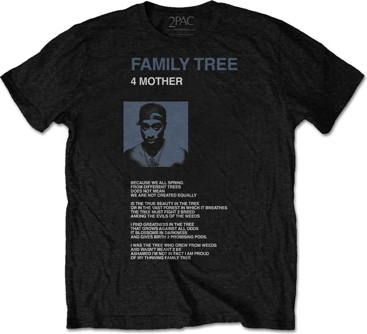 Tupac Shakur Family Tree TShirt