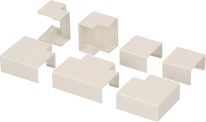 Image du produit Inofix Connecteurs Plasfix 21x11.5mm assortis 7 pièces (Conduit, 21 cm)