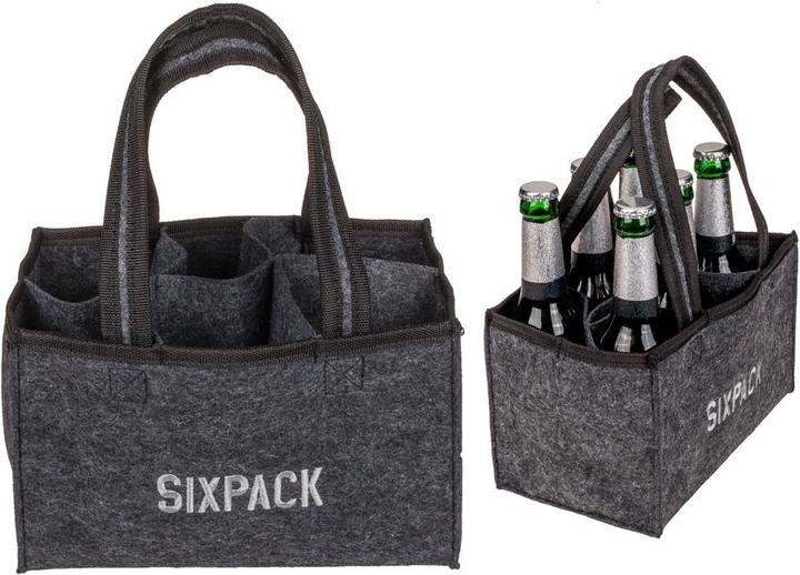 Produktbild Ootb Tasche Sixpack für 6 Flaschen Filz 24x15cm