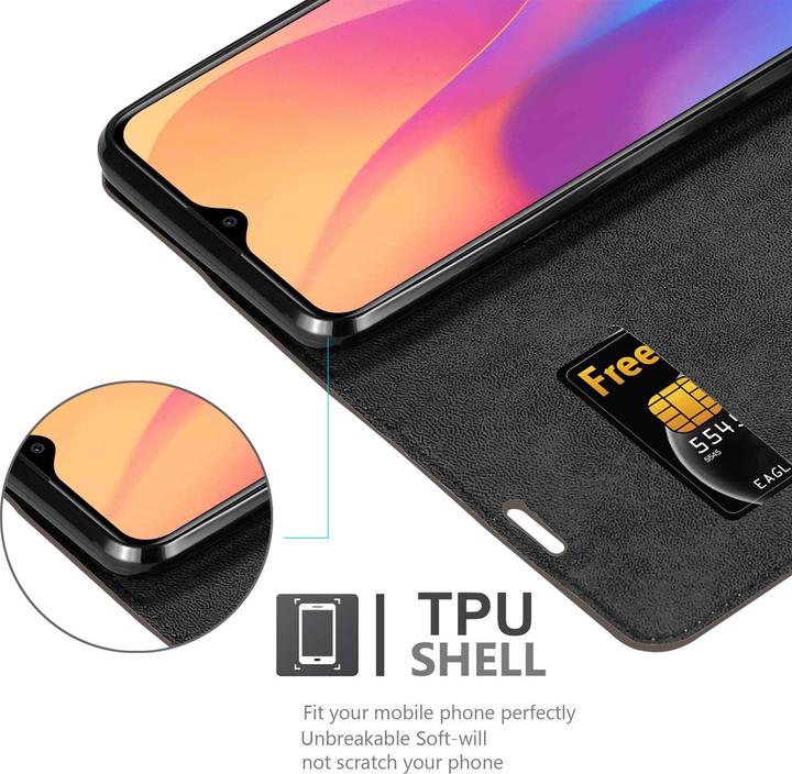 Actual product image Cadorabo Book Invisible Magnet Cover (Xiaomi Redmi 8A)