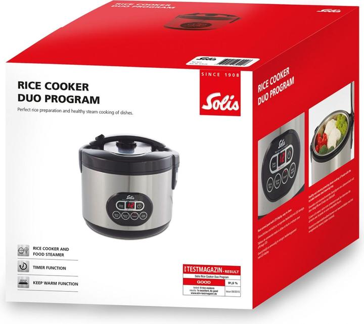 Produktbild Solis Rice Cooker Duo Program Typ 817