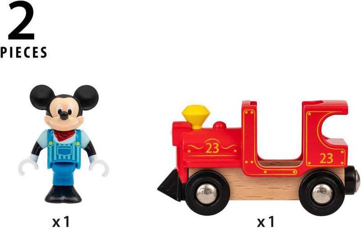 Actual product image Brio Mickey Mouse Locomotive