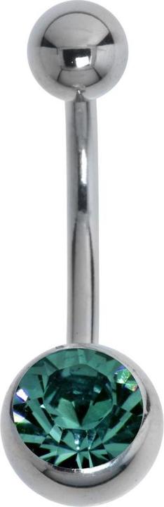 Bijouteria Bauchpiercing (Titan, Kristall)