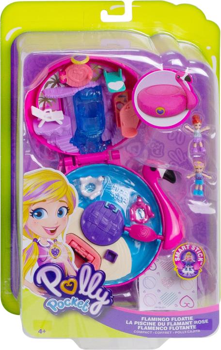 Actual product image Polly Pocket Pocket World - Inflatable Flamingo