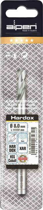 Produktbild Alpen HSS-Co Hardox Bohrer für Edelstahl 8,5 mm (8,5 mm)