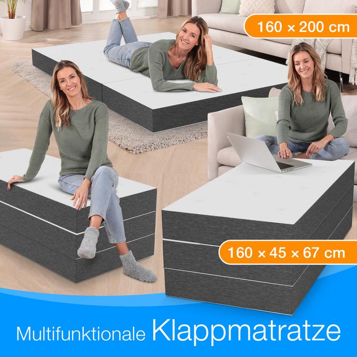 Image du produit Bestschlaf Matelas visco pour invités (160 x 200 cm, Noyau de mousse)