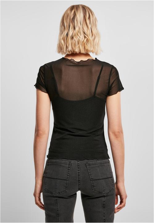 Actual product image Urban Classics Ladies Mesh Tee - 16529 (XXL)