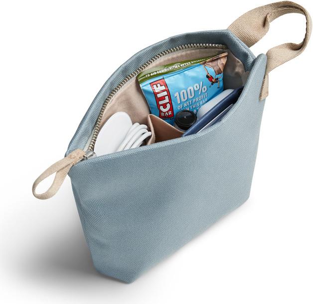 Actual product image Bellroy Standing Pouch SmokeBlue