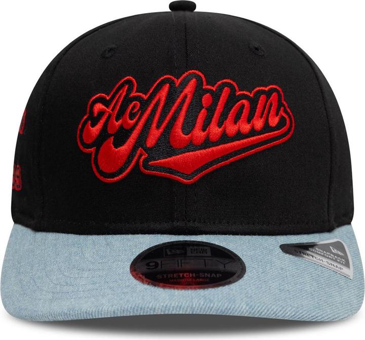 Image du produit New Era 9Fifty Stretch Snapback Cap - DENIM AC Milan (S/M)
