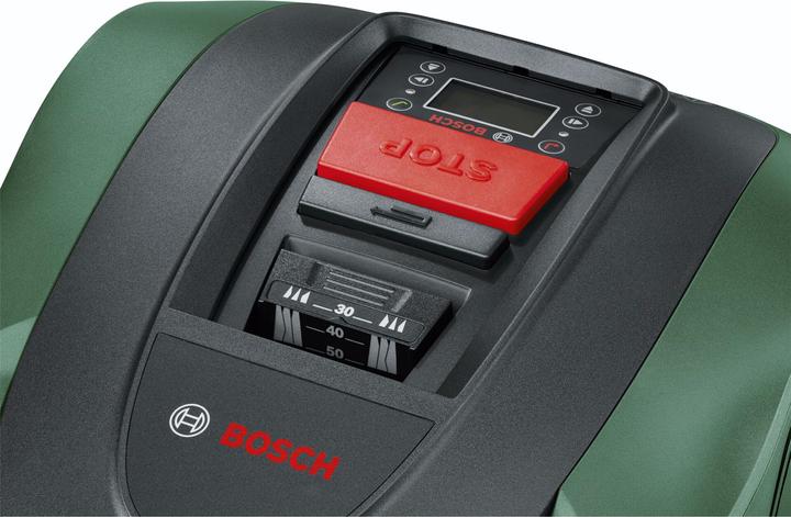 Actual product image Bosch Home & Garden Indego M+ 700 robotic lawnmower (700 m²)
