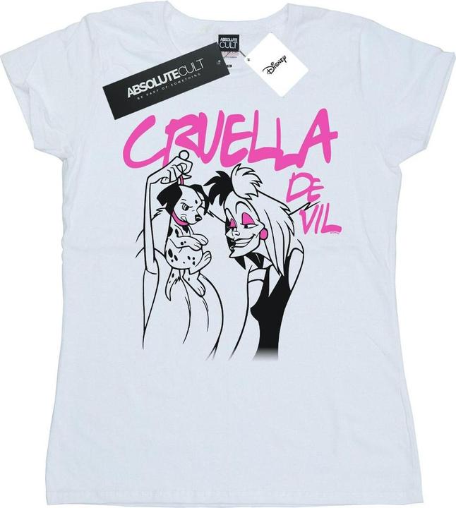 Disney Cruella De Vil Collared TShirt (XL)