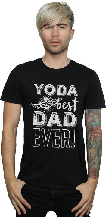 Produktbild Star Wars Yoda Best Dad TShirt (M)
