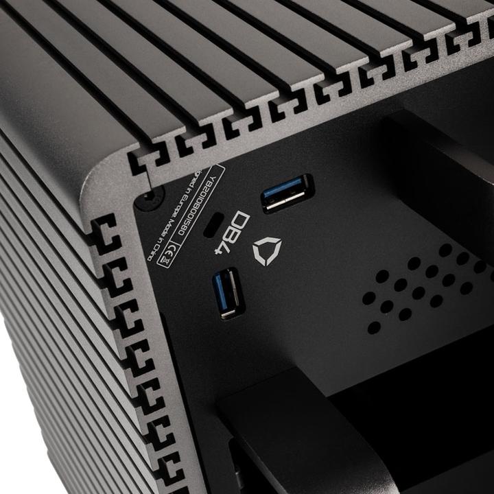 Actual product image Streacom DB4 Fanless Cube (Mini-ITX)