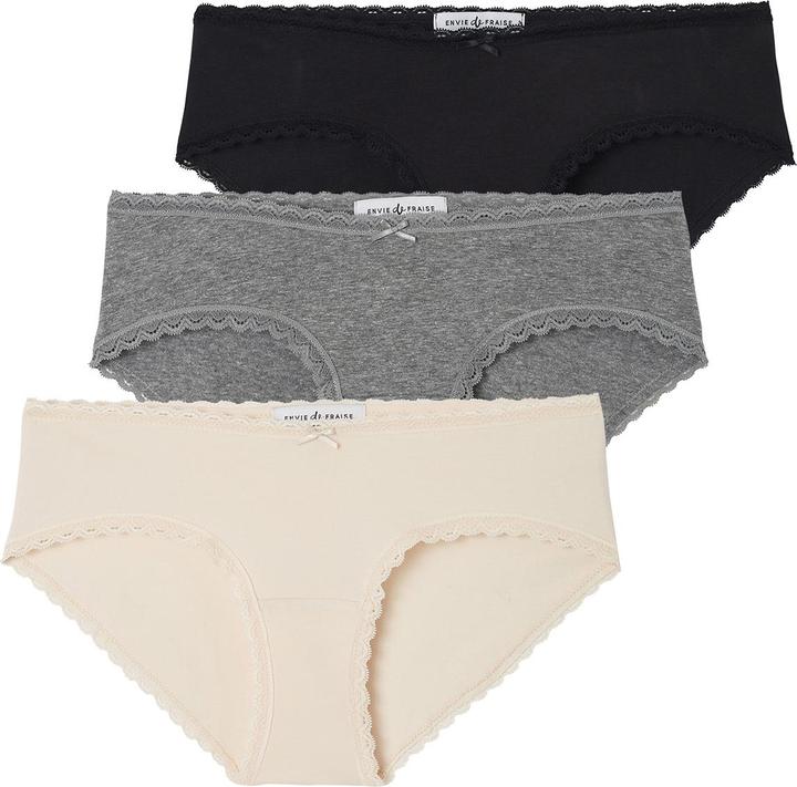 Produktbild Envie de Fraise Bio-Kollektion: 3er-Pack Umstands-Shortys (40, 3er Pack)