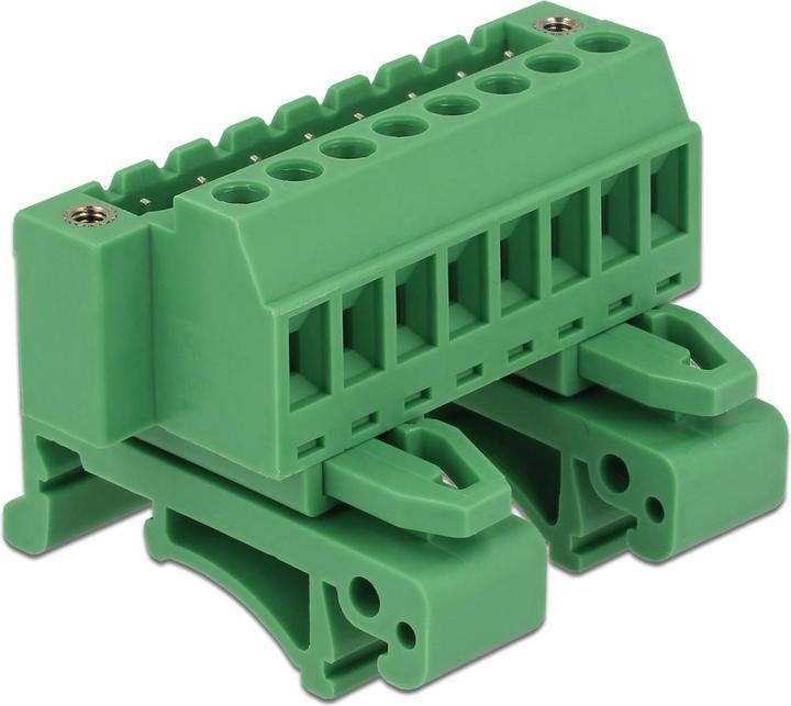 Produktbild Delock Terminalblock Set für Hutschienen (Rackmountkit)