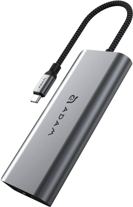 Produktbild Adam Elements CASA HUB A01s | Grau | USB-C 4K 6-in-1 Hub (USB-C)